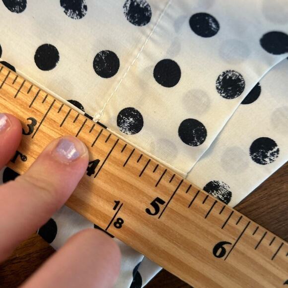 NWT Pinko Black and White Polka Dot Pajama Set Shorts and Tank Size 2 - Picture 16 of 16